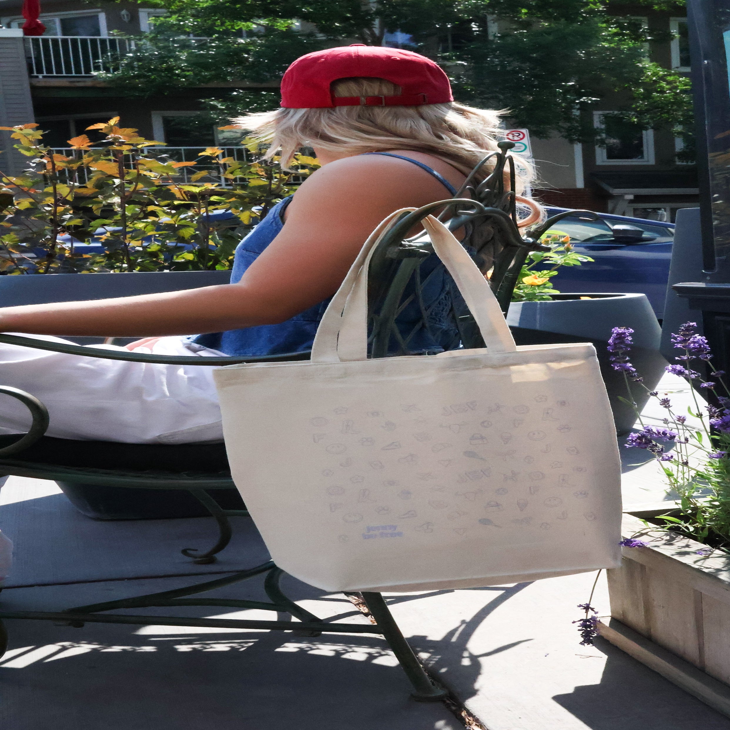 JBF tote Jenny Be Free