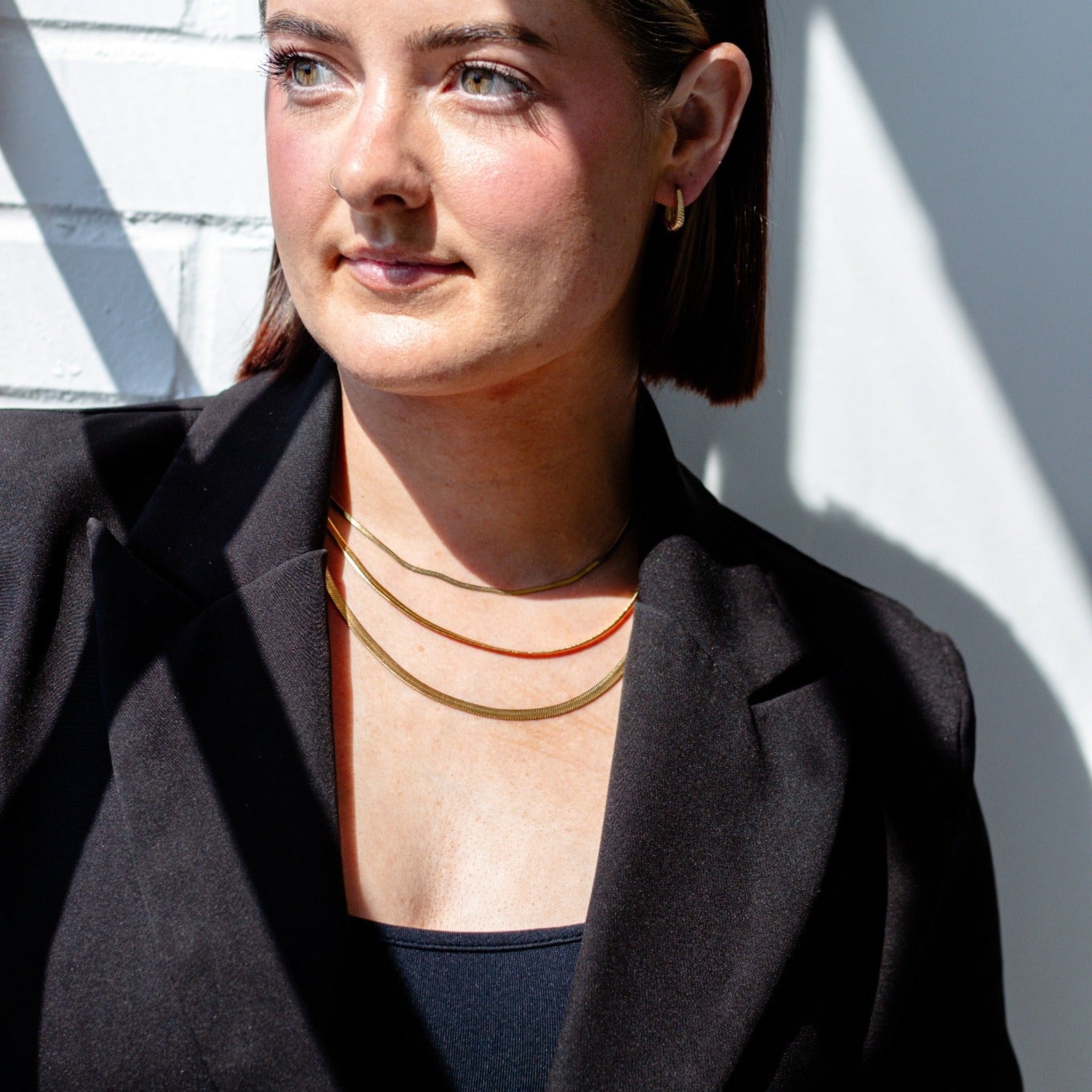 herringbone necklace