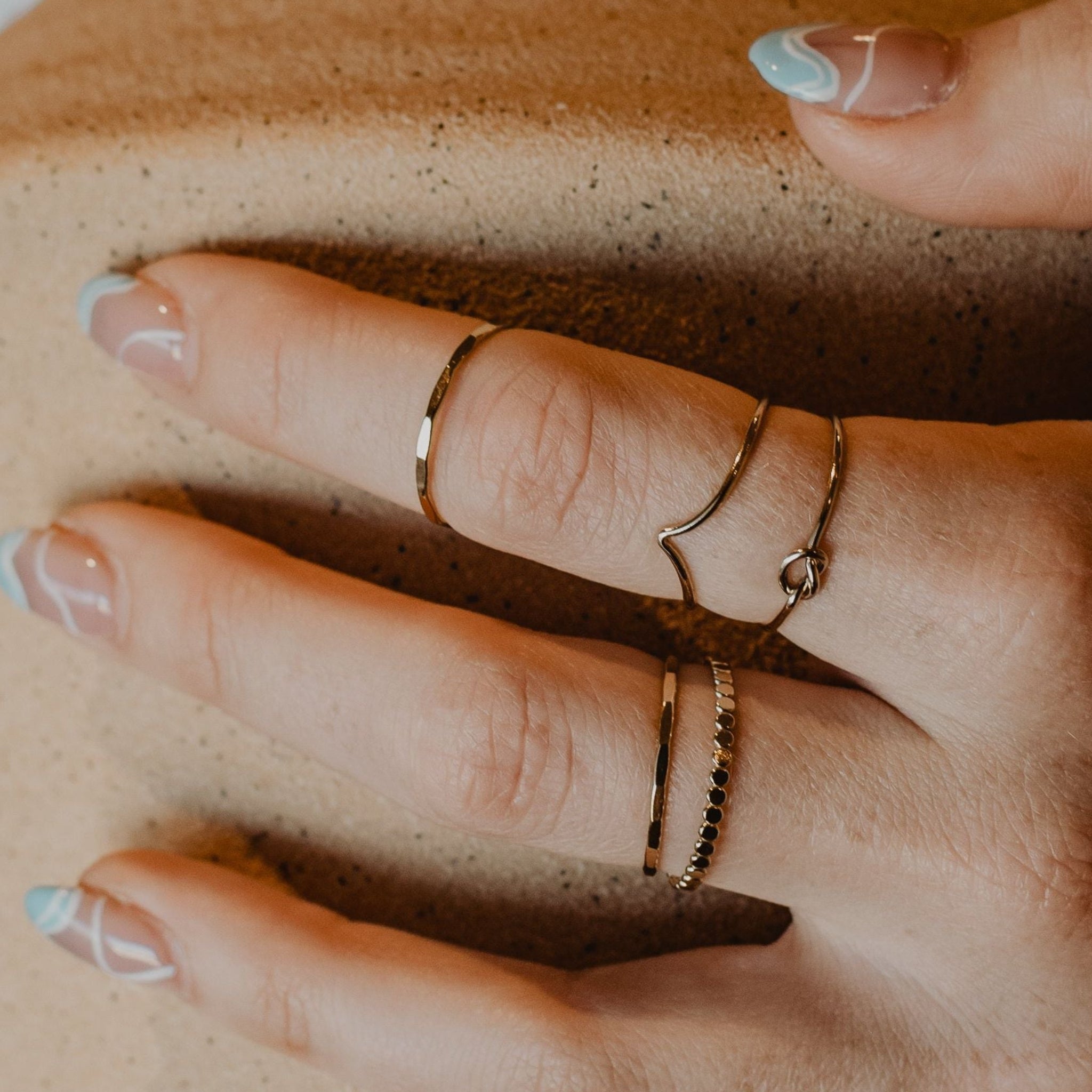 olivia ring gold dainty gold filled