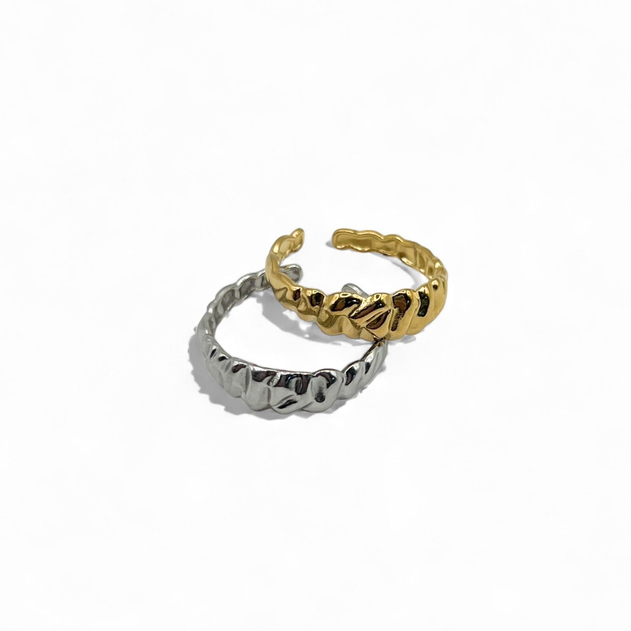 organic texture ring