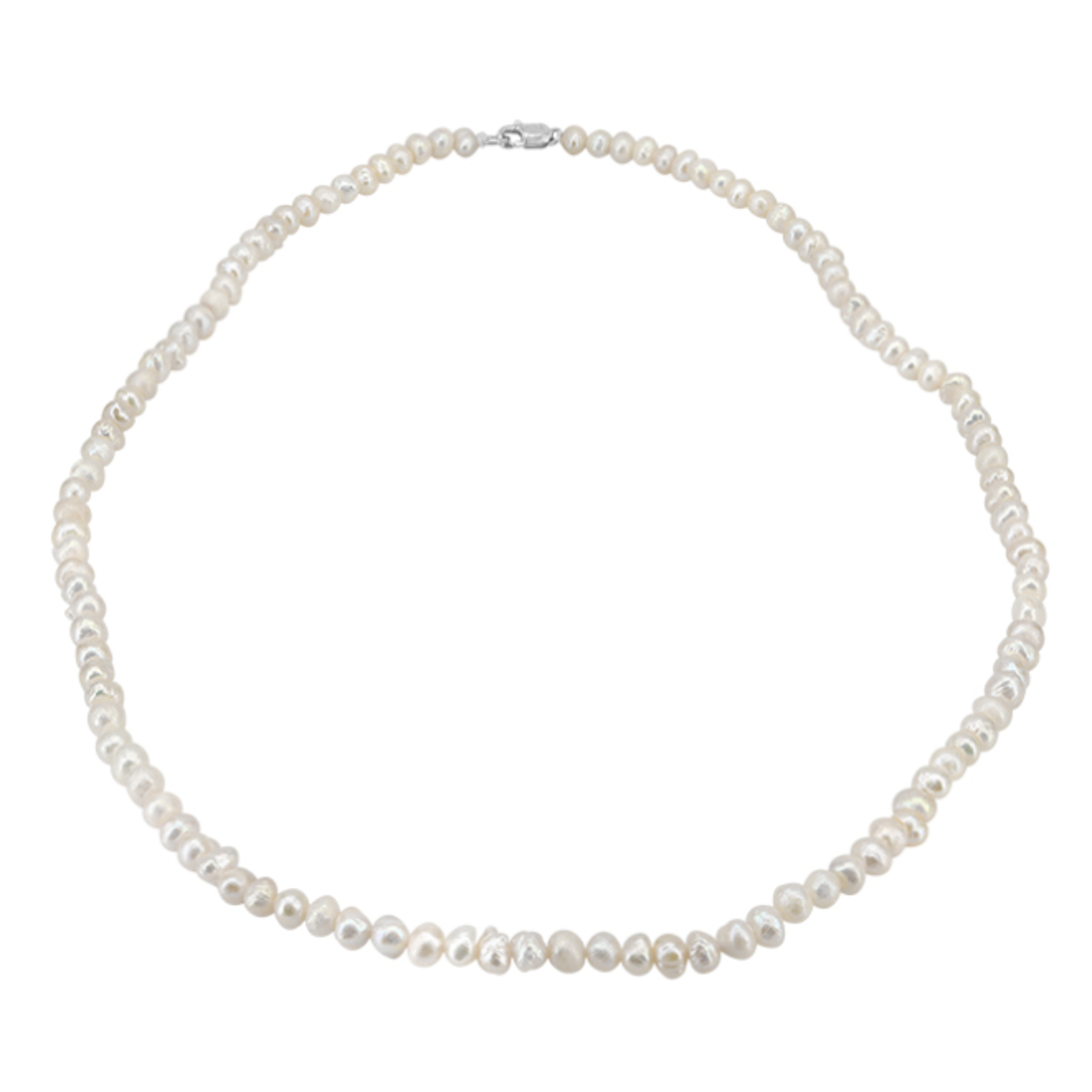 Layered freshwater pearl necklace – 2mm to 8mm pearls