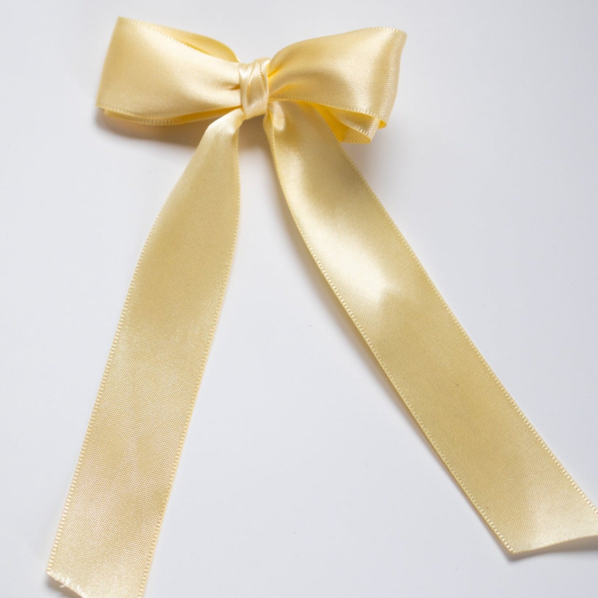 yellow medium bow