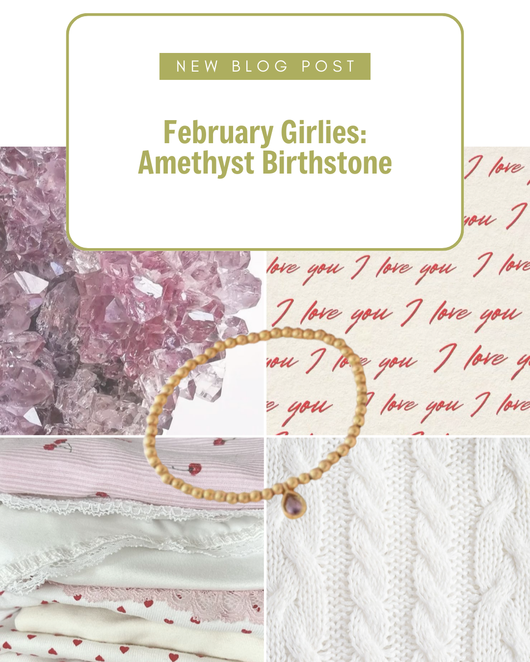 February Girlies: Amethyst Birthstone Jenny Be Free