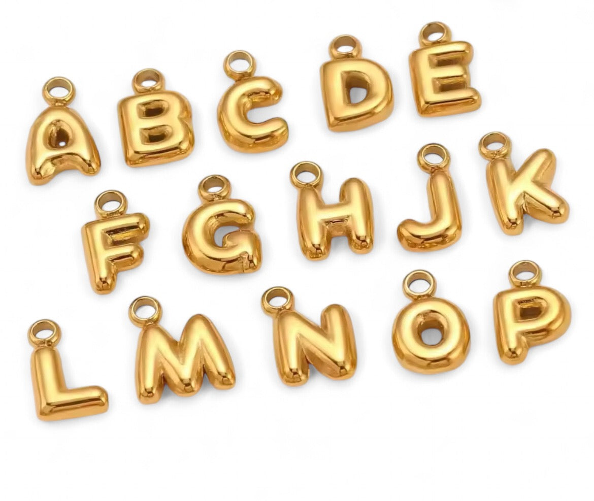 Mini Bubble Letter Charms Jenny Be Free