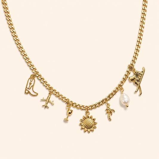 Necklace: Cuban Jenny Be Free