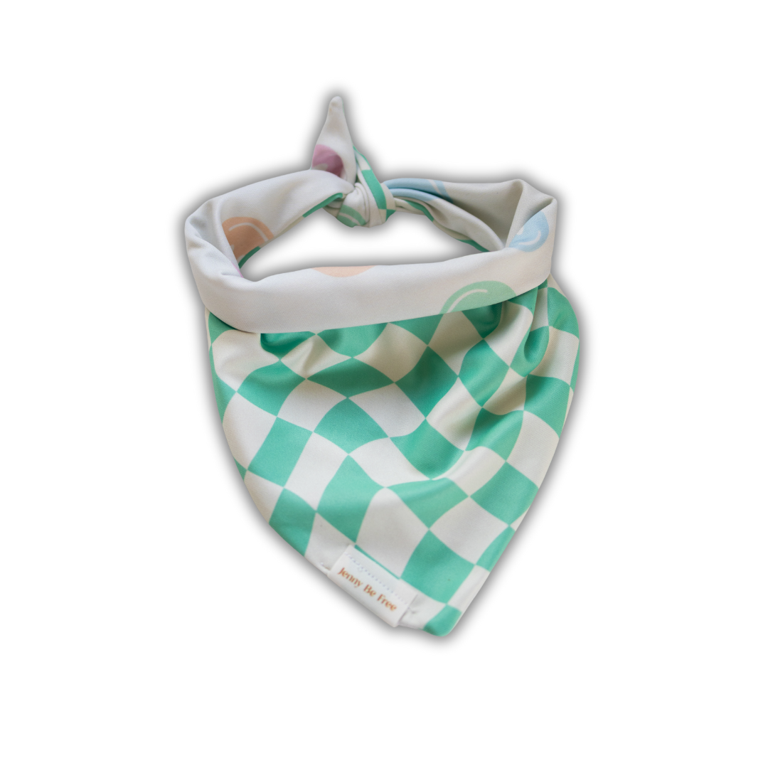 Dog Bandana: Happy Go Lucky