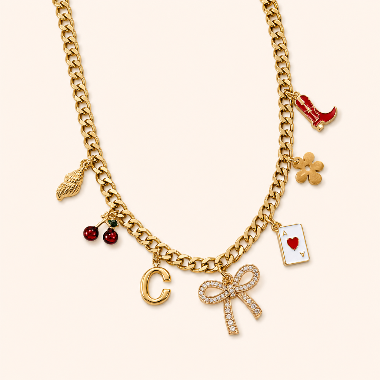 Necklace: Cuban Jenny Be Free