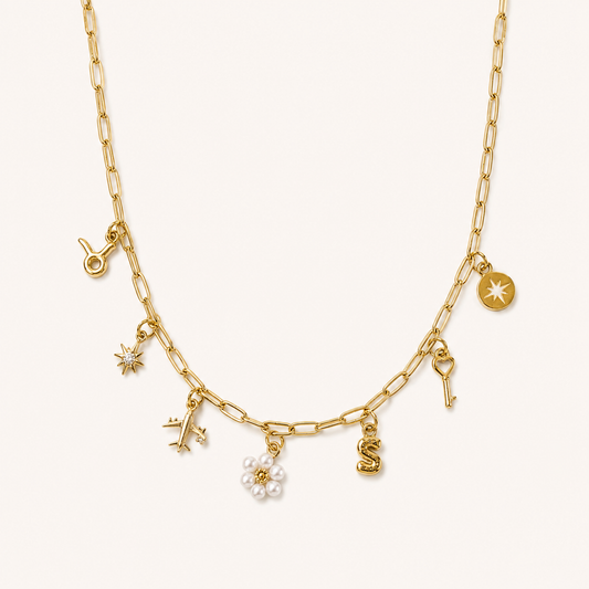 Necklace: Paper Clip Jenny Be Free
