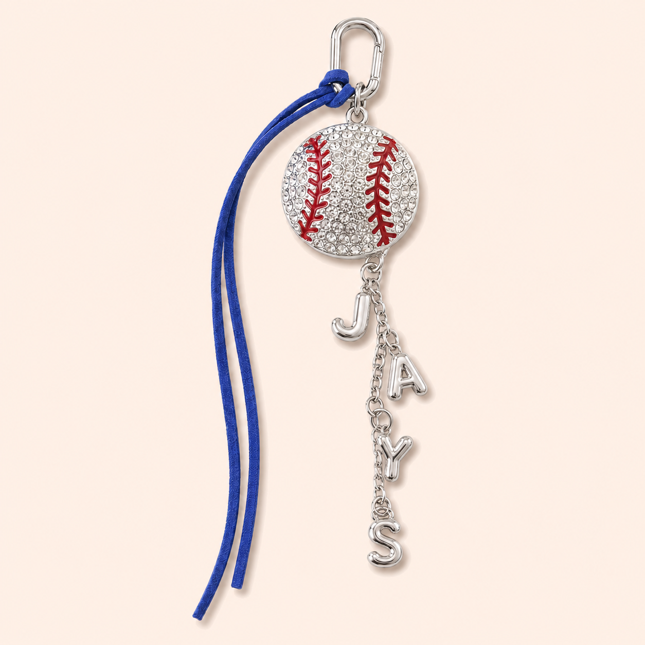 Bag/Jean Chain: Go Jays Silver Jenny Be Free