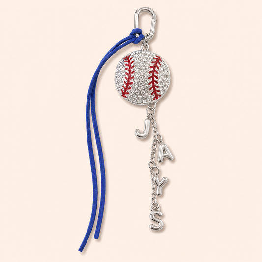 Bag/Jean Chain: Go Jays Silver Jenny Be Free