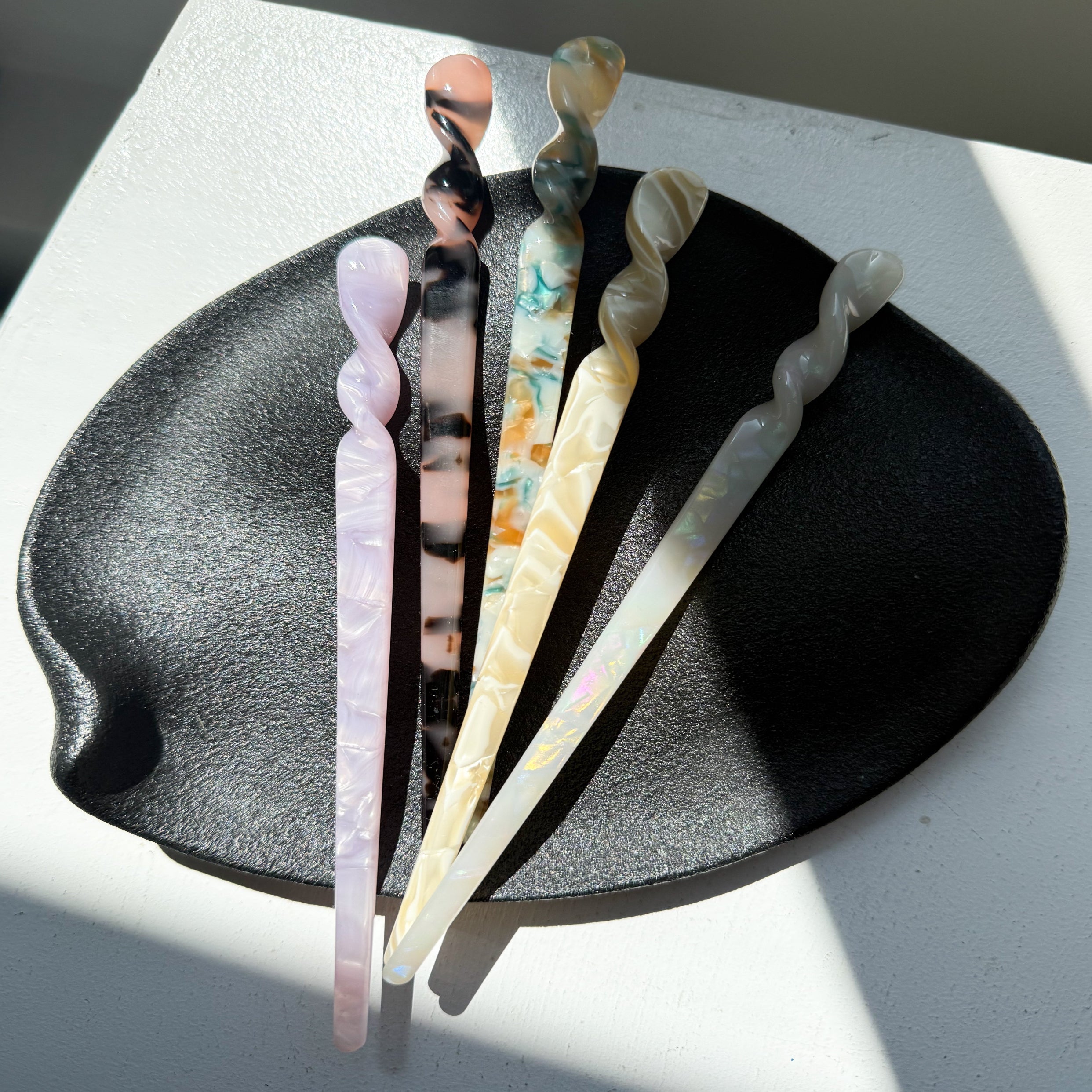 Durable twist hair pins for everyday styling