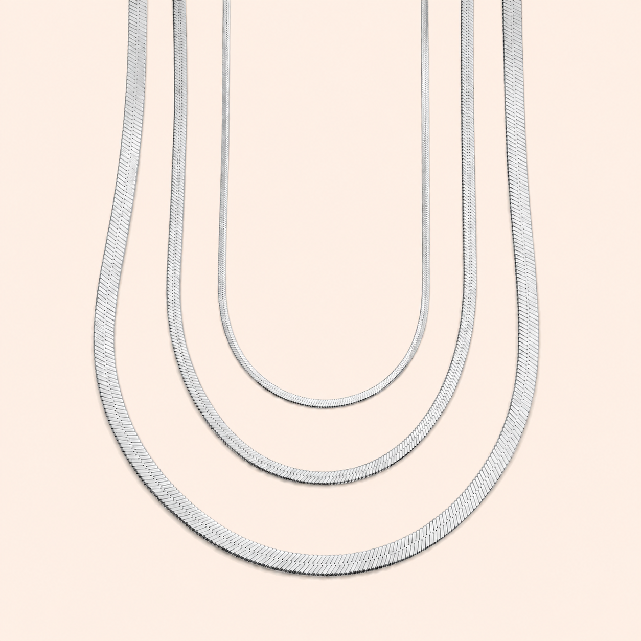 Necklace: Herringbone Jenny Be Free