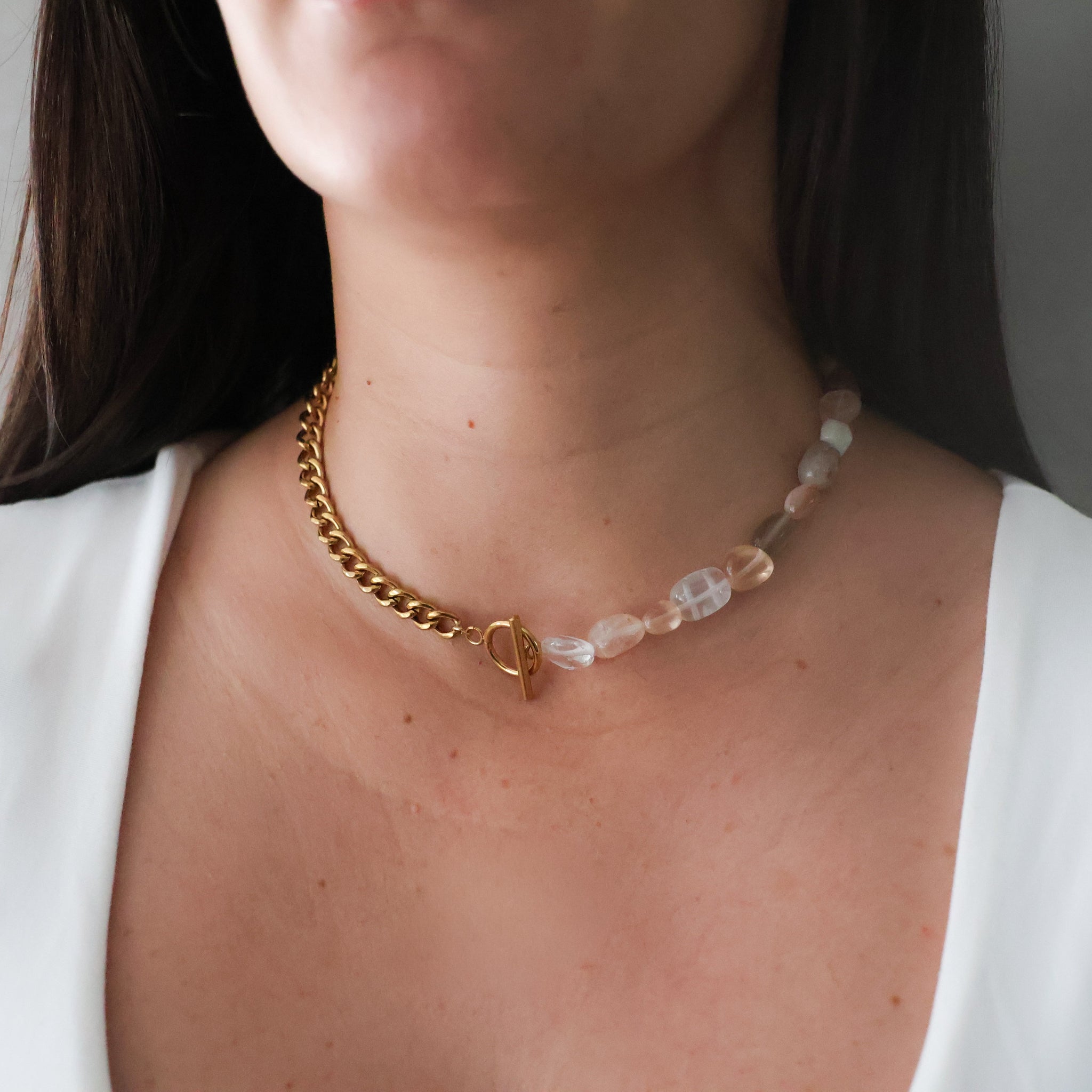Necklace: Half & Half