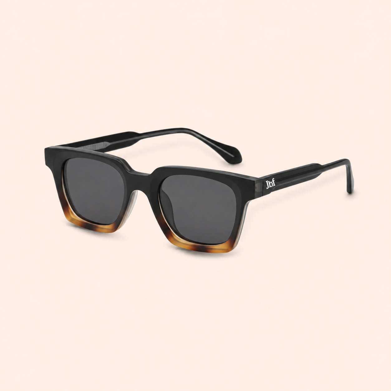 Two-tone statement sunglasses with UV400 protection