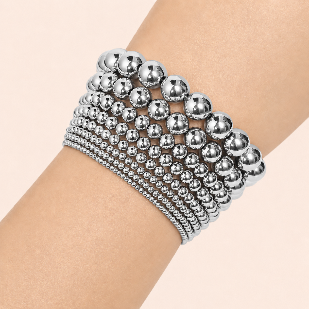 Bracelet: Beaded Bracelet Jenny Be Free
