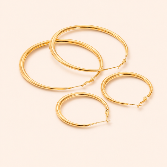 Hoops: Vintage Hoops Jenny Be Free