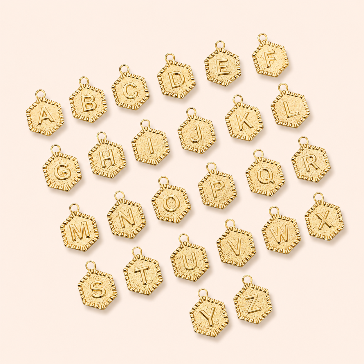 Hex Letter Charms Jenny Be Free