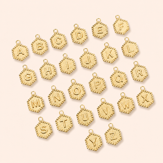 Hex Letter Charms Jenny Be Free