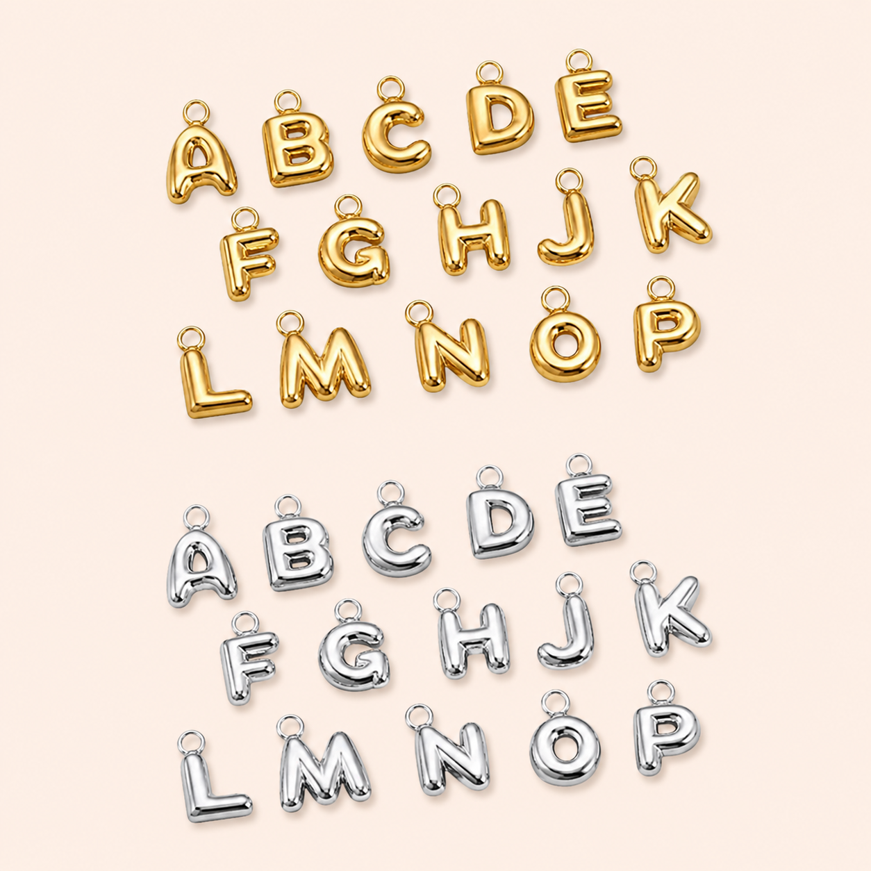 Mini Bubble Letter Charms Jenny Be Free