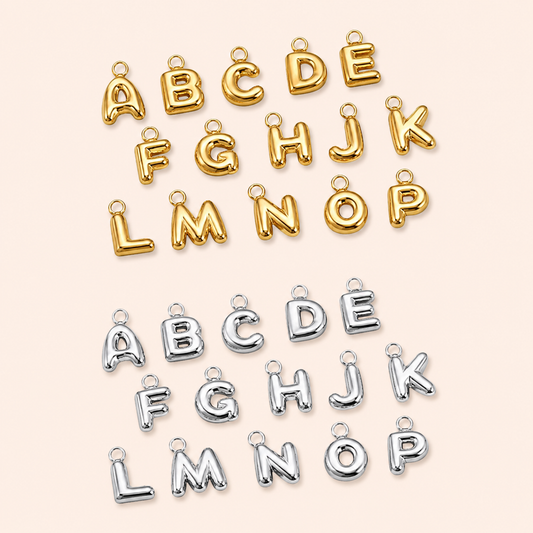 Mini Bubble Letter Charms Jenny Be Free