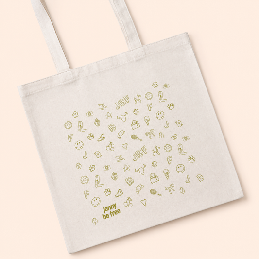 Jenny Be Free Totebag Jenny Be Free