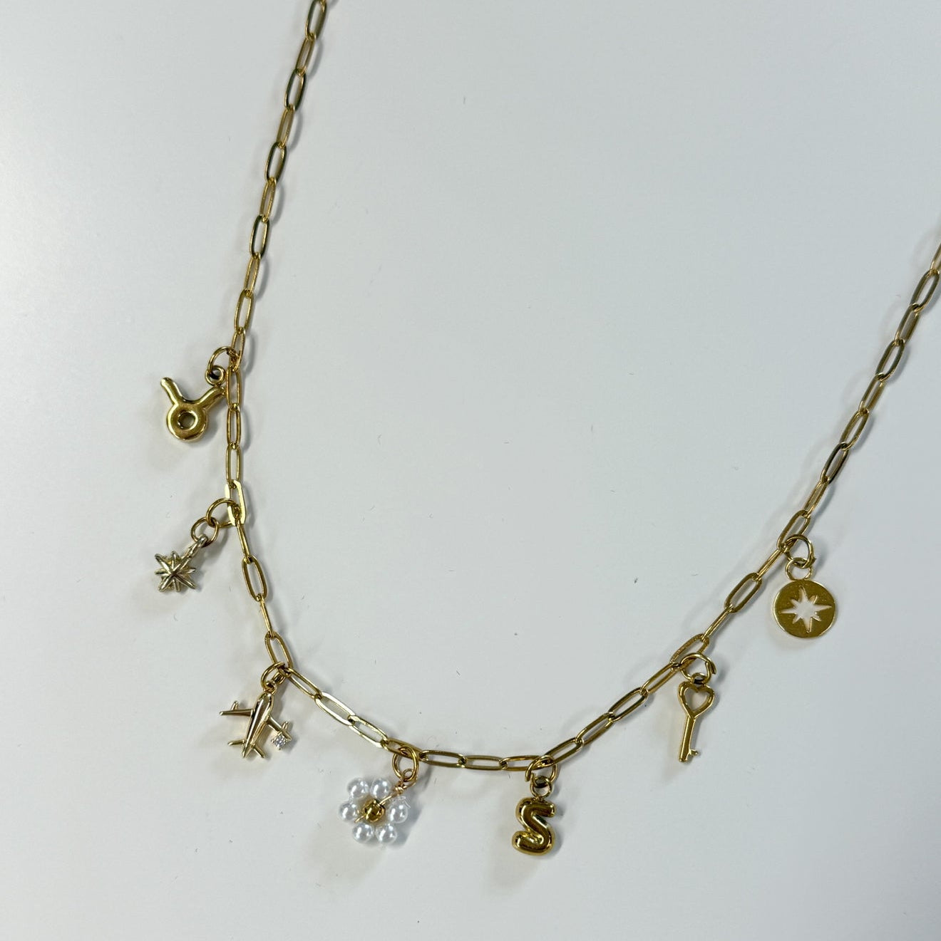 Necklace: Paper Clip Jenny Be Free