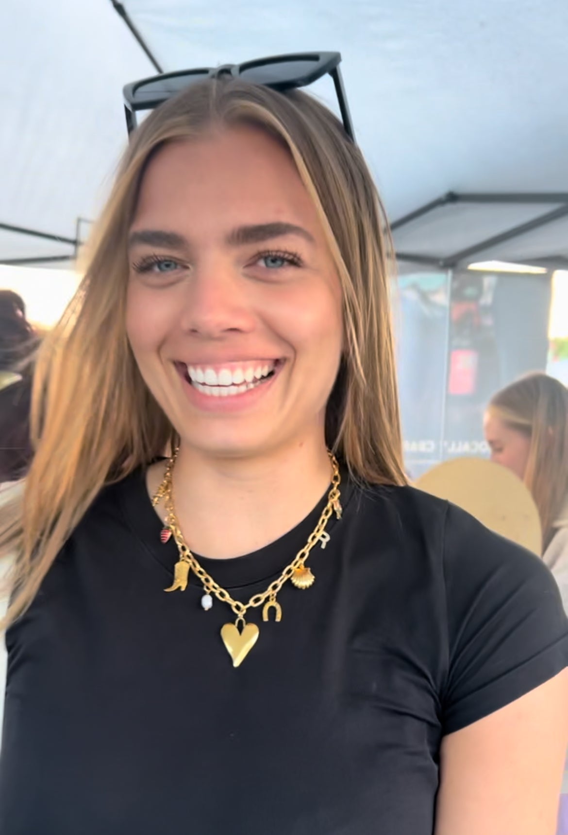 Necklace: Chunky Paper Clip Jenny Be Free