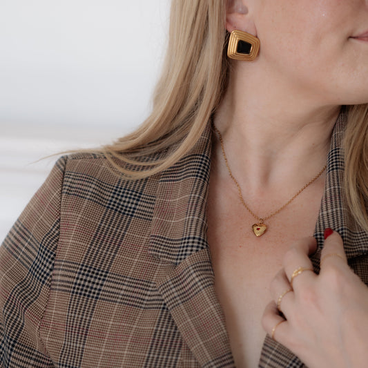 Necklace: Birthstone Hearts Jenny Be Free