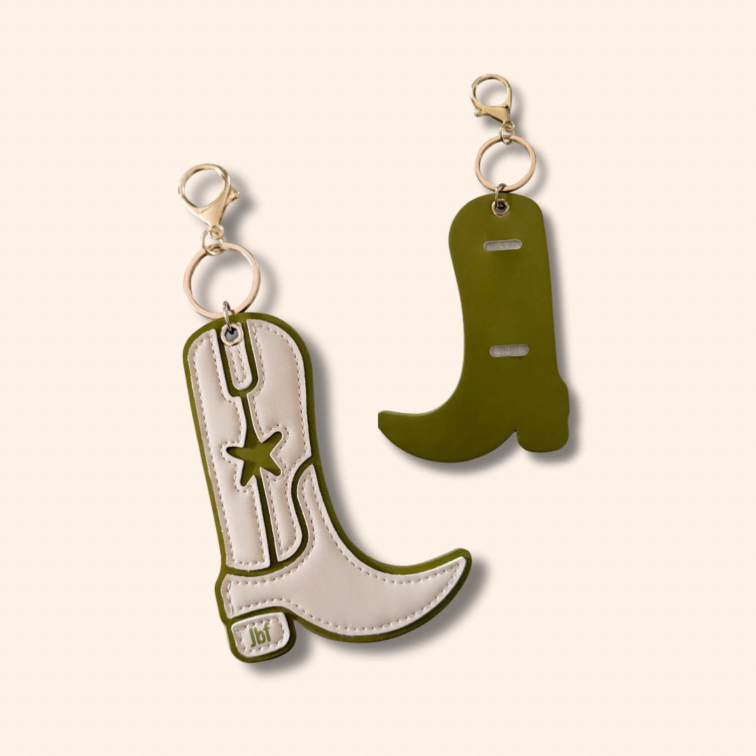 Boot Bag Charm + Sunglass holder