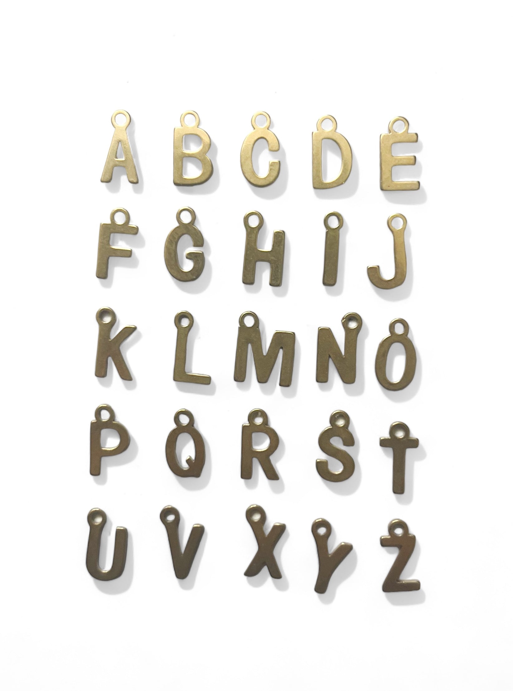 Mini Letter Charms Jenny Be Free