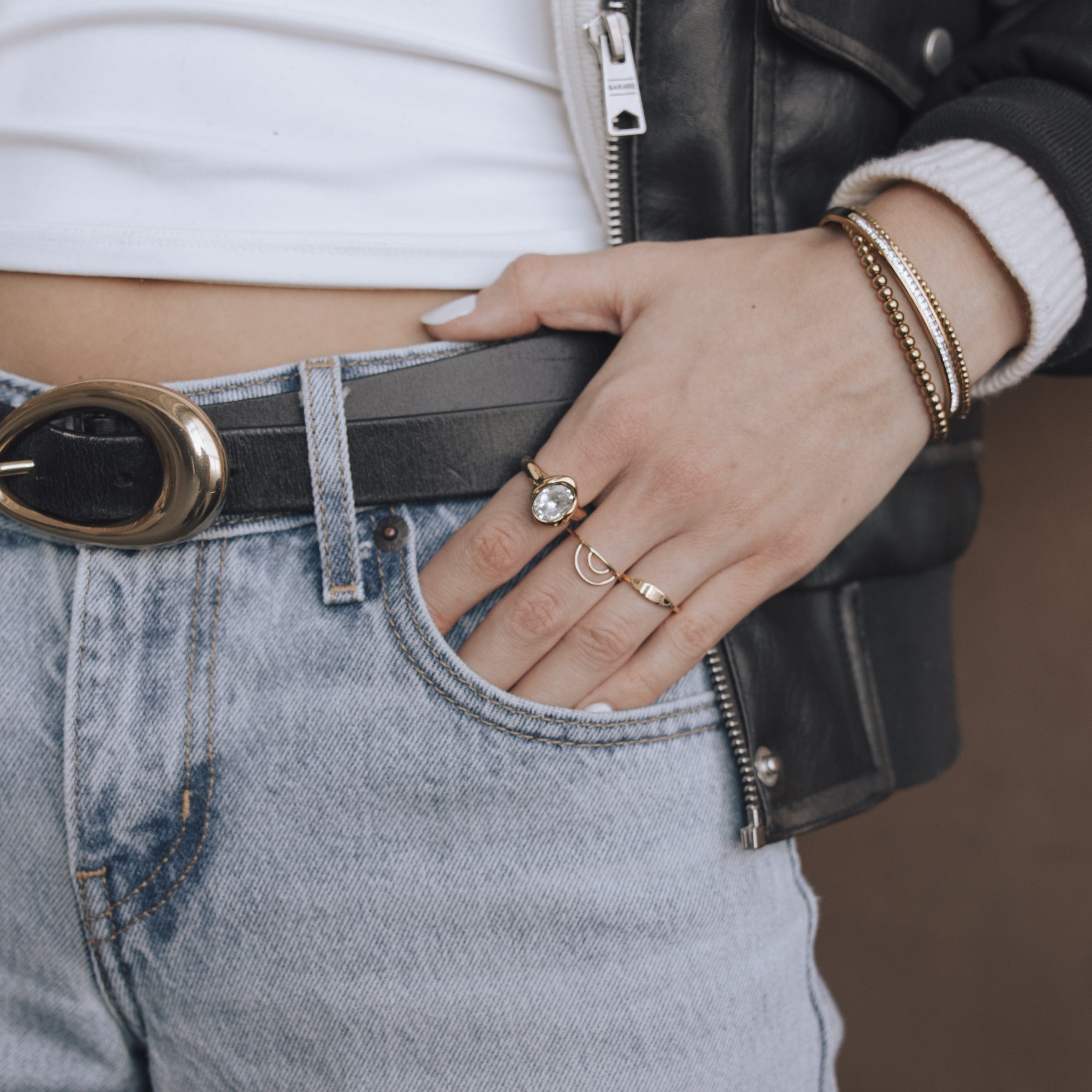 Ring: Organic Stone Jenny Be Free