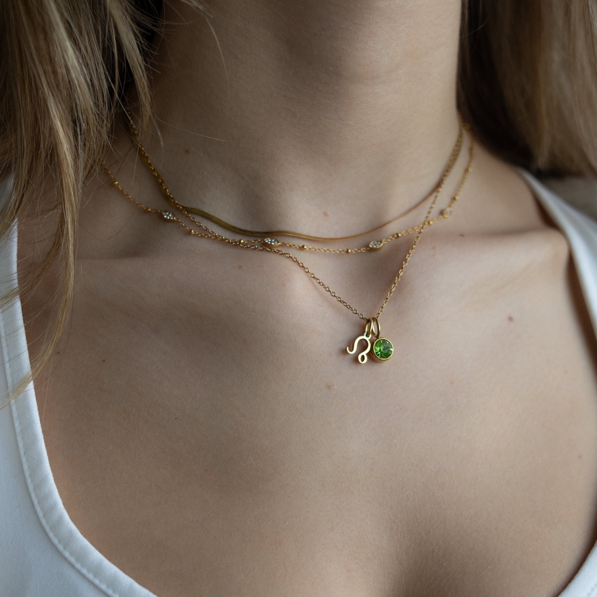 Necklace: Zodiac + Birthstone Jenny Be Free
