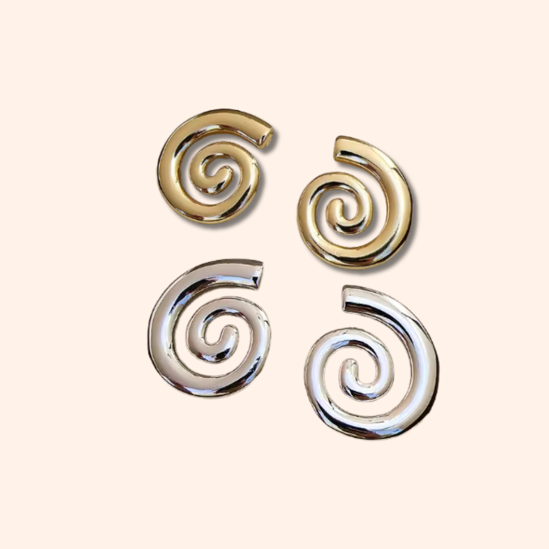 Statement Earrings: Swirl Jenny Be Free