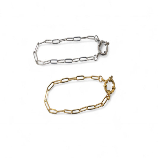 Bracelet: Paperclip Clasp Jenny Be Free