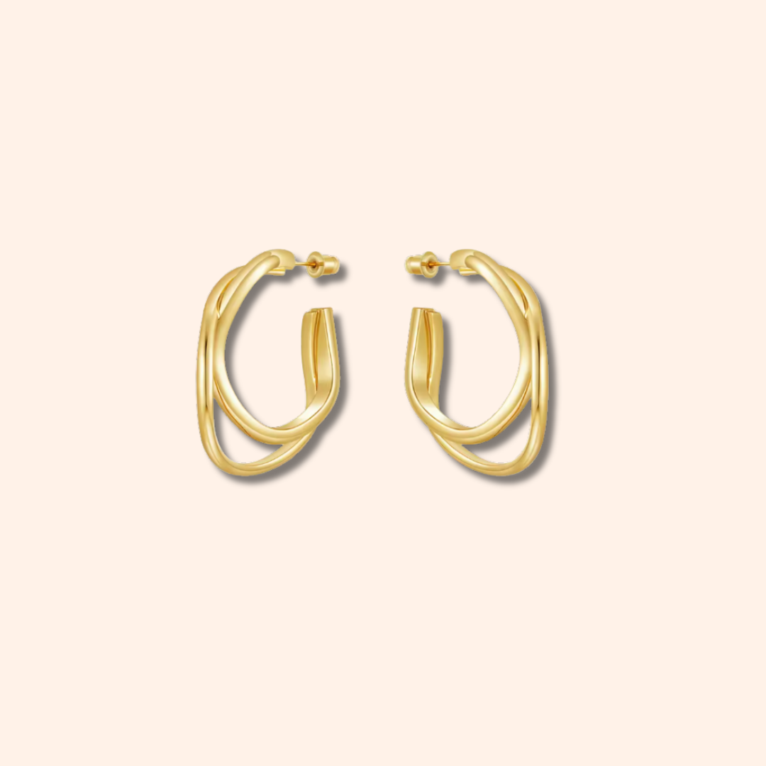 Hoops: Double Twist Hoops