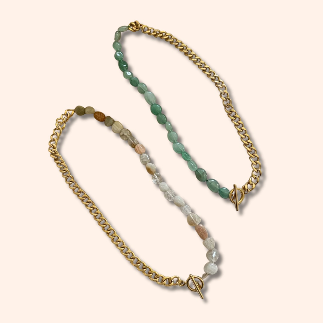 Necklace: Half & Half