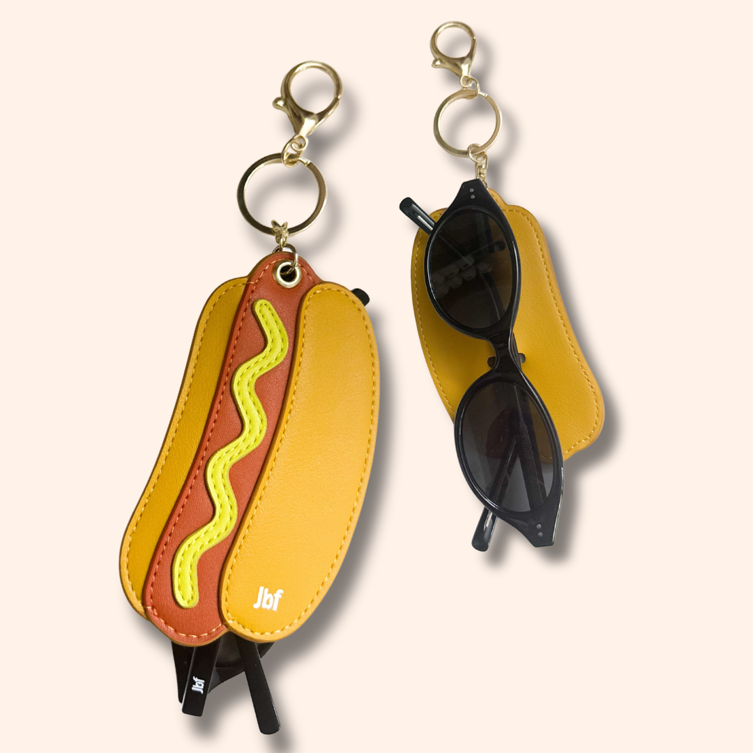 Glizzy Bag Charm + Sunglass holder