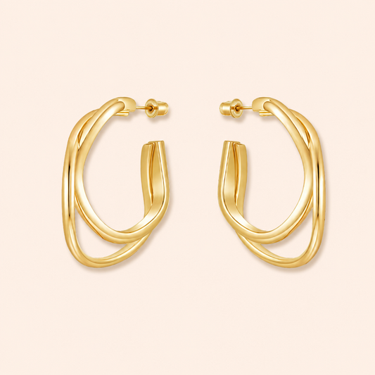 Hoops: Double Twist Hoops Jenny Be Free