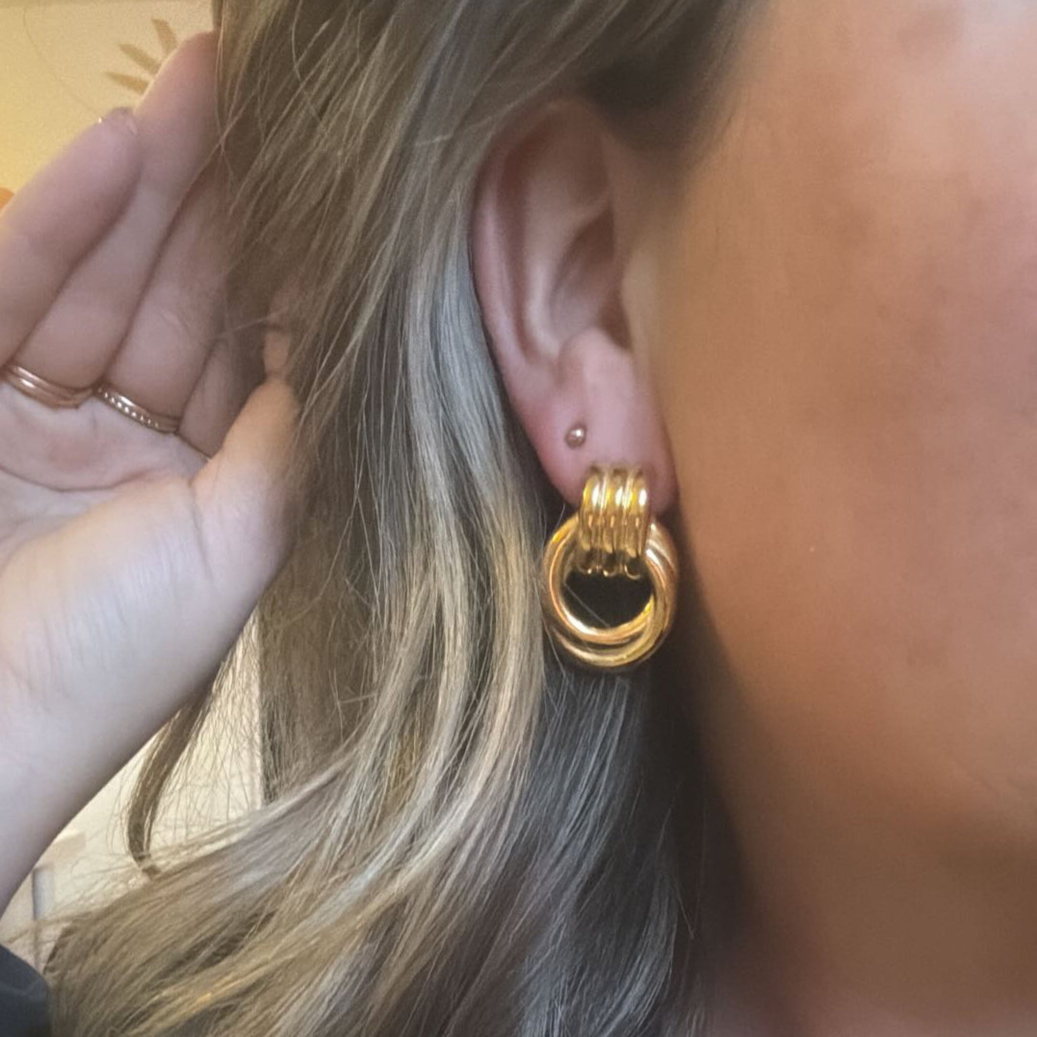 Bri Stud Hoops Jenny Be Free