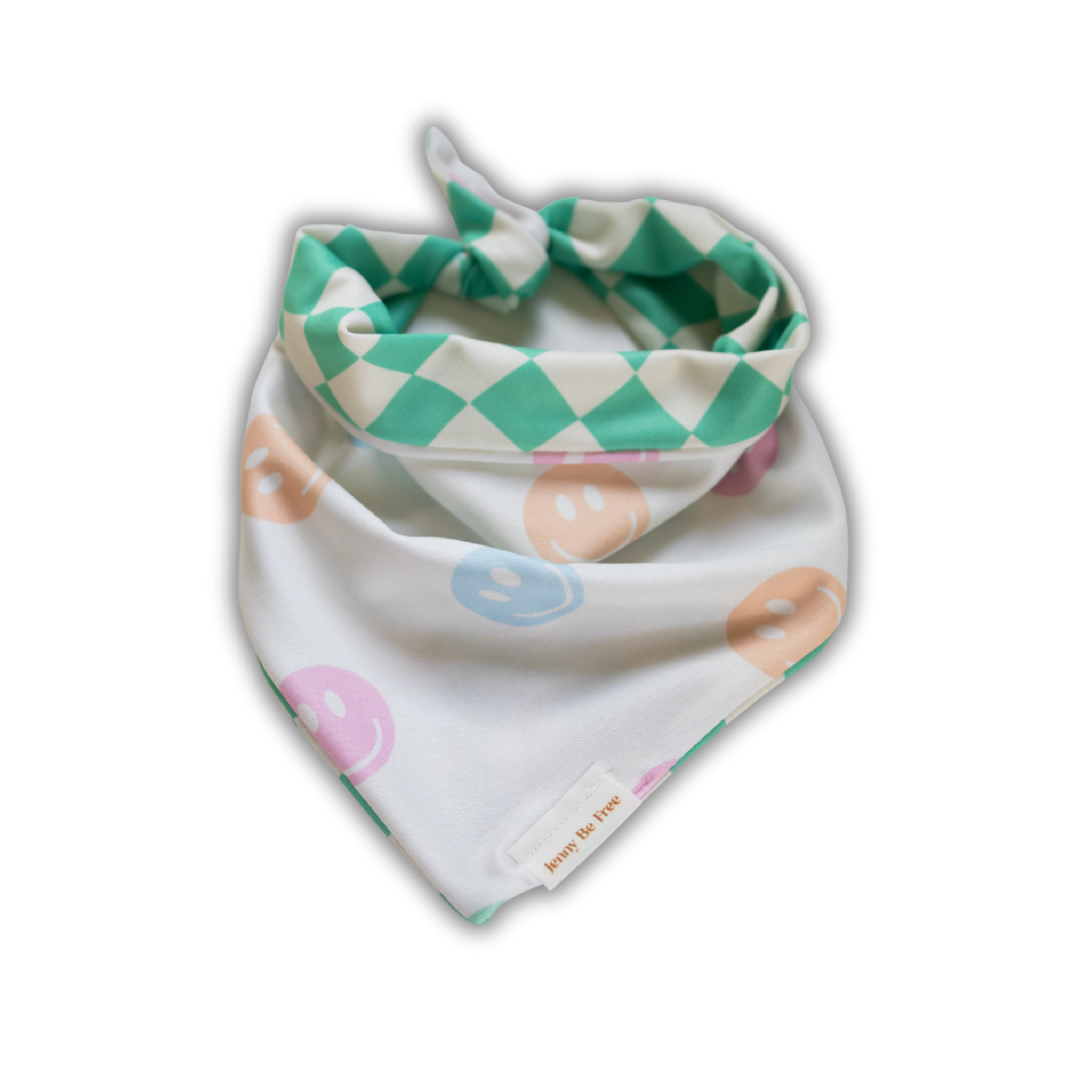 happy go lucky dog bandana