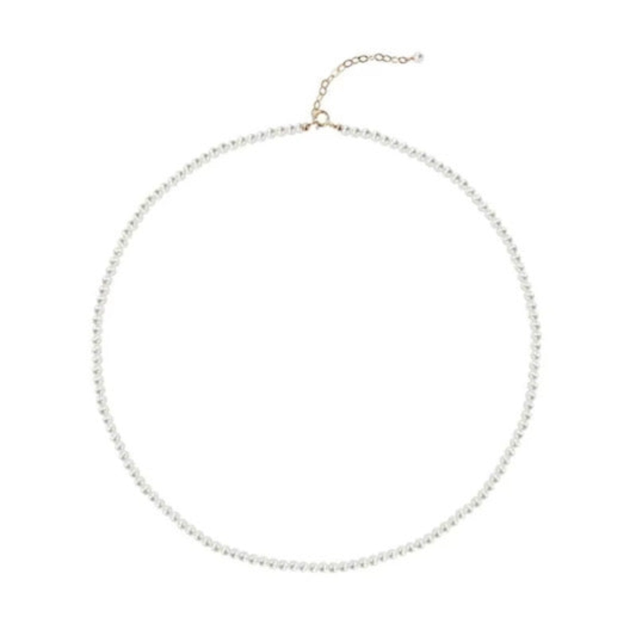 Layered freshwater pearl necklace – 2mm to 8mm pearls