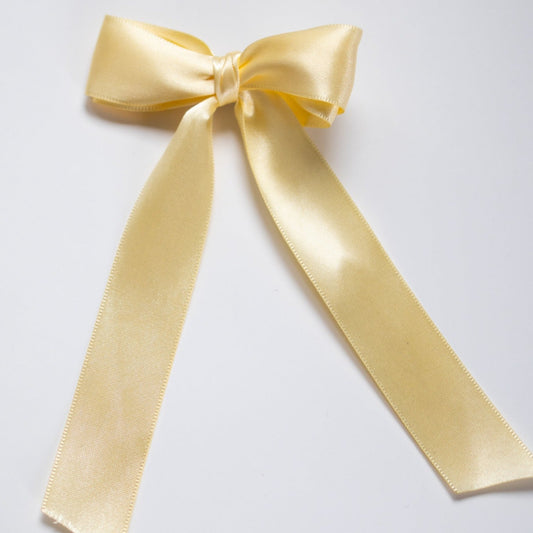 yellow medium bow